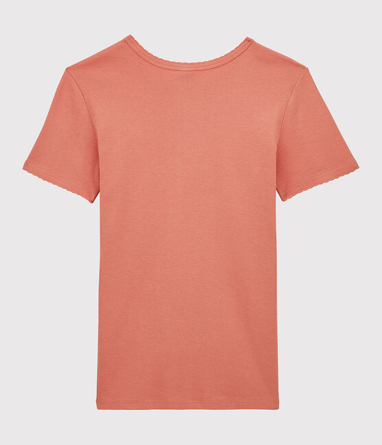 Tee-shirt L'ICONIQUE cocotte en coton bio Femme rose PAPAYE