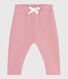 Effen katoenen joggingbroek voor baby's