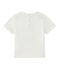 T-shirt met korte mouwen voor babyjongens wit MARSHMALLOW