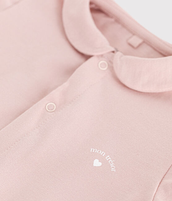 Licht, kort pakje van jersey voor baby's roze SALINE