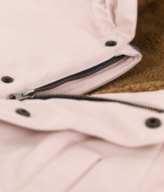 Parka enfant fille / garçon rose SALINE
