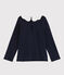 Blouse met lange mouwen babymeisje blauw SMOKING
