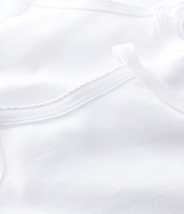 Set van 2 rompertjes met bandjes voor baby meisje multicouleur