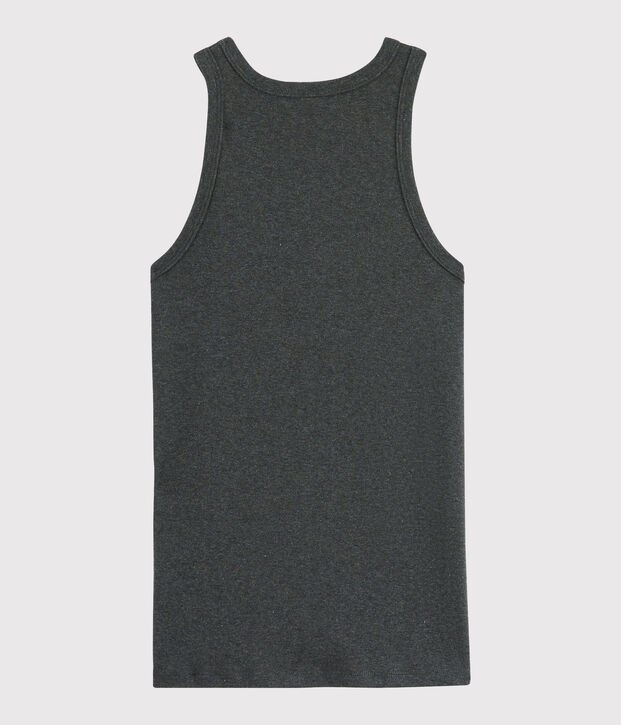 D&eacute;bardeur iconique en coton Femme gris