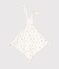 Katoenen babyknuffel met print wit MARSHMALLOW/wit MULTICO