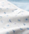 Duo van bandana-slabbetjes van ribstof voor meisjesbaby - jongensbaby variante 1