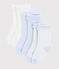 Drie sokjes voor baby's van tricot variante 2