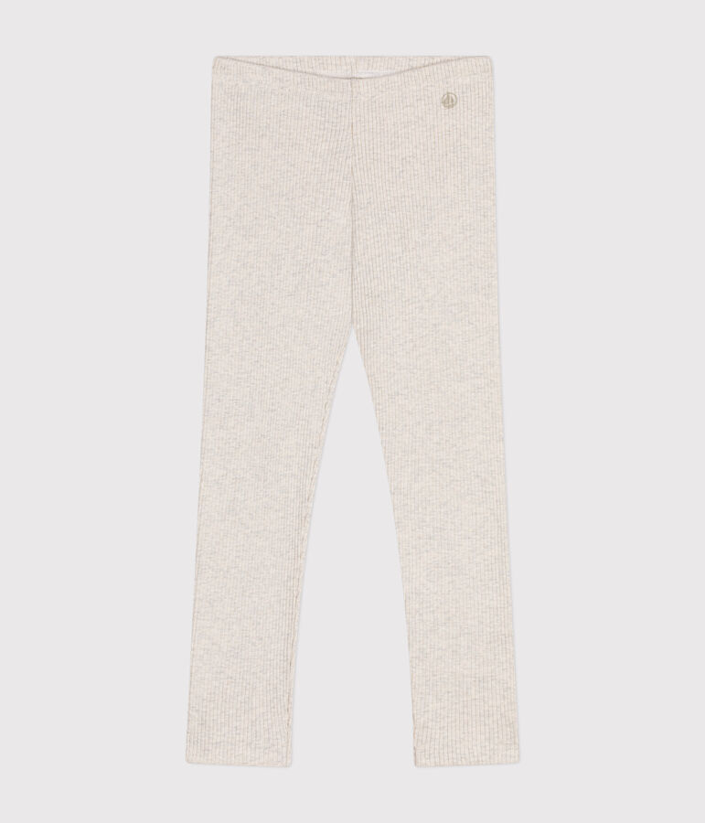 Legging enfant fille beige