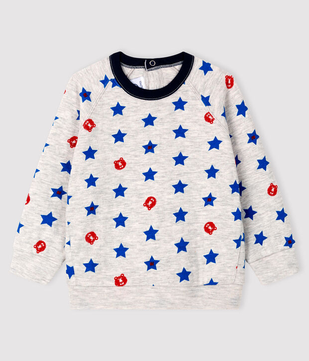 Sweatshirt van tubic babyjongen grijs/multicouleur