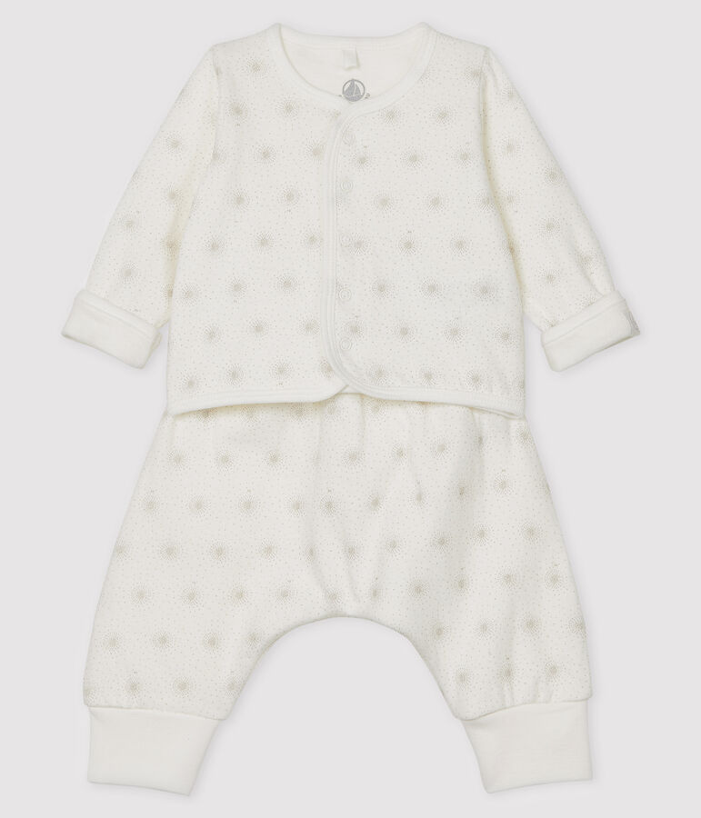 Set met 2 items van tubic voor baby's wit/grijs