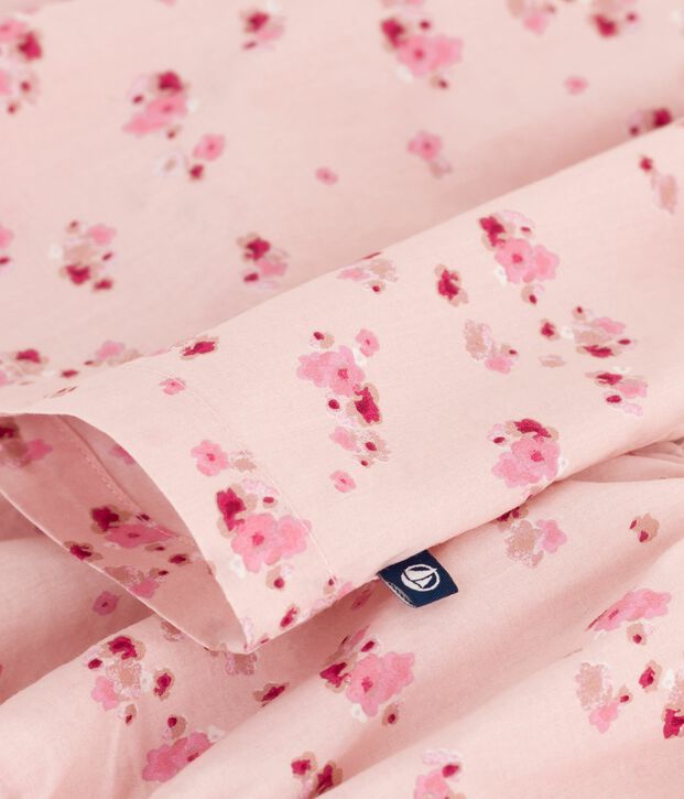 Robe b&eacute;b&eacute; en coton sans manche avec son bloomer rose/multicouleur