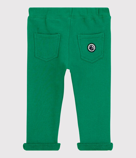 Molton broek voor baby's. groen PIVERT
