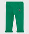 Molton broek voor baby's. groen PIVERT