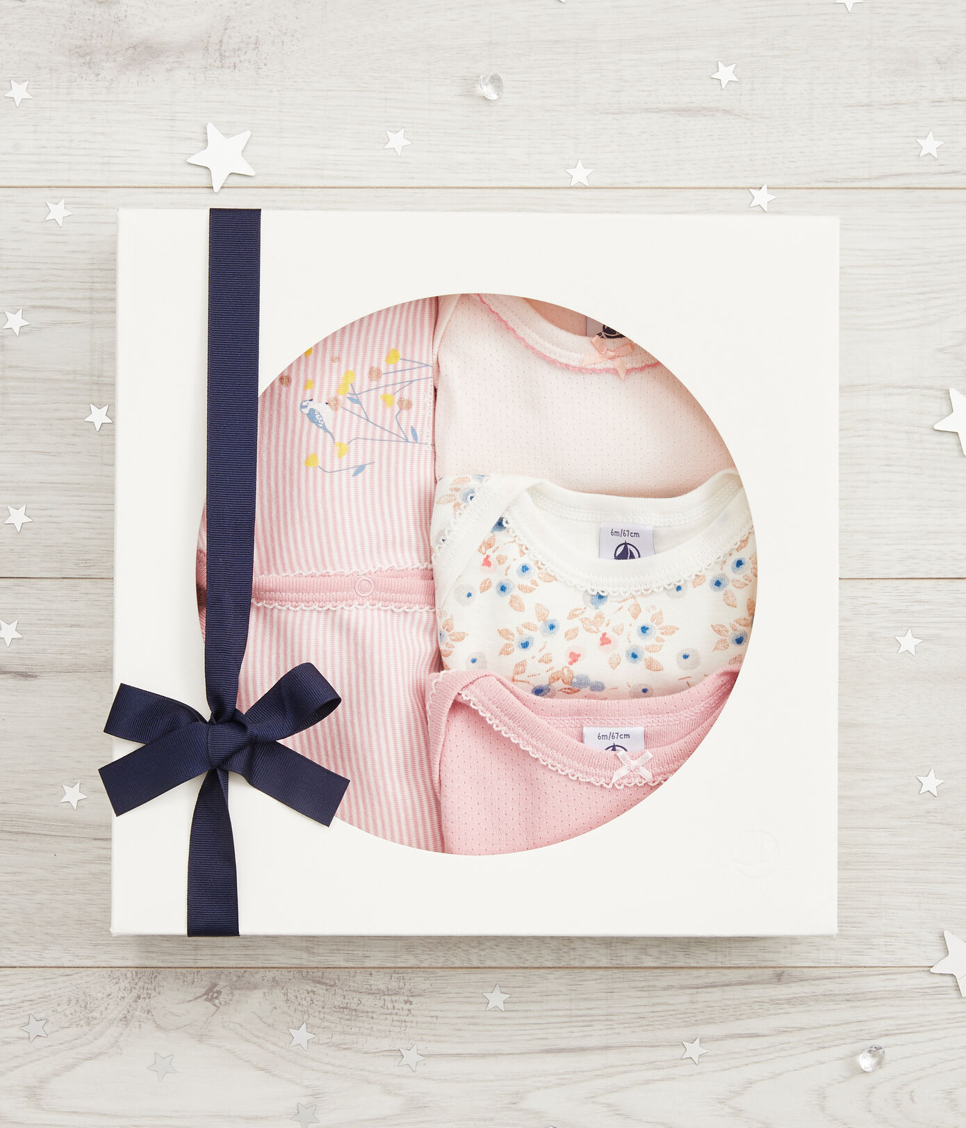Coffret cadeau bébé fille variante 1 | Petit Bateau