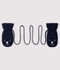 Babywanten gevoerd met microfleece