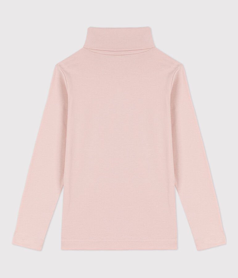Sous-pull en coton enfant fille / gar&ccedil;on rose