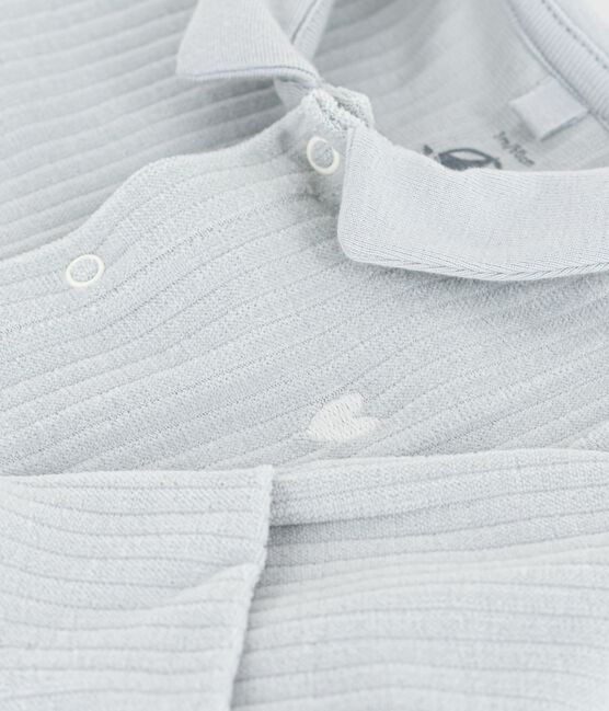 Pyjama bébé en velours à col uni CO2