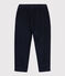 Ribfluwelen jongensbroek blauw SMOKING