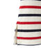 Marinière femme tricolore en jersey lourd beige COQUILLE/bleu SMOKING/ TERKUIT