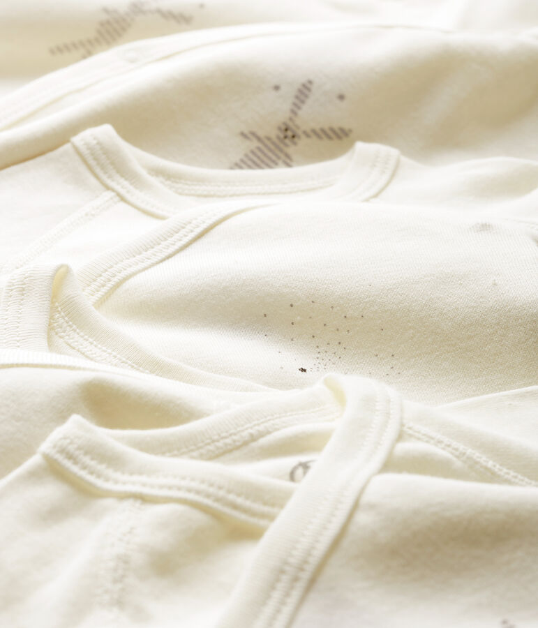 Set van 5 rompertjes pasgeborenen lange mouwen baby variante 1