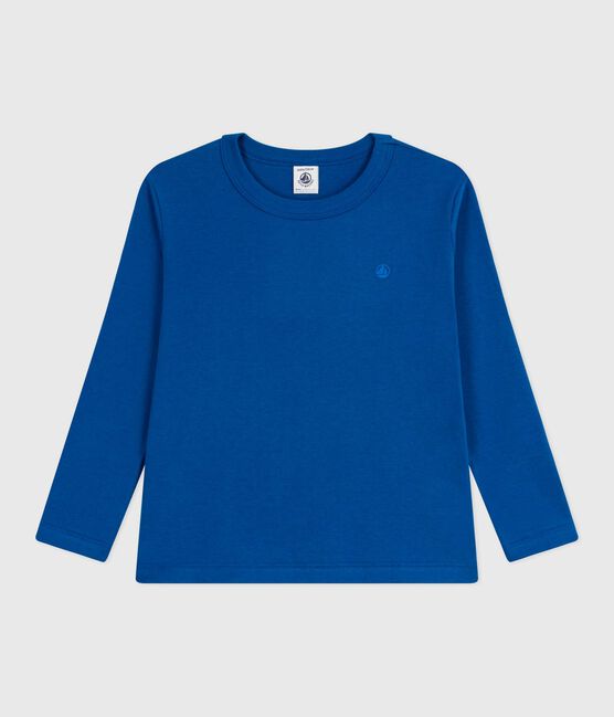 Tee-shirt enfant manches longues en coton uni OLYMPIC