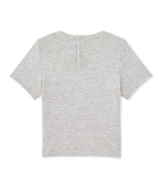 Tee-shirt bébé garçon uni gris BELUGA CHINE