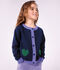 Effen cardigan van katoenen en wol voor kinderen SOIR