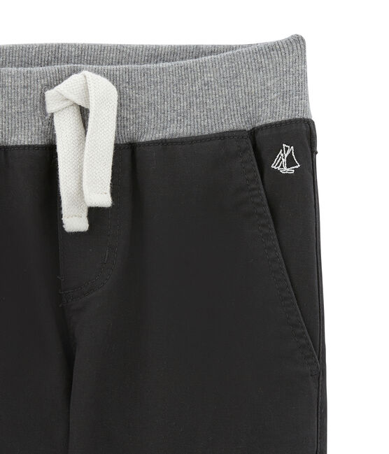 Pantalon garçon en gabardine gris CAPECOD