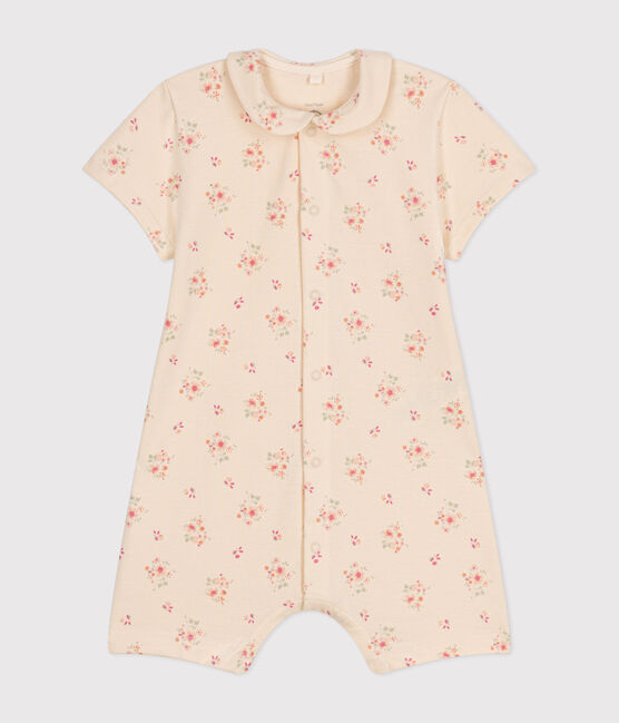 Licht, kort pakje van jersey voor baby's wit AVALANCHE/ MULTICO