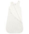 Uniseks trappelzak met print wit MARSHMALLOW/wit MULTICO