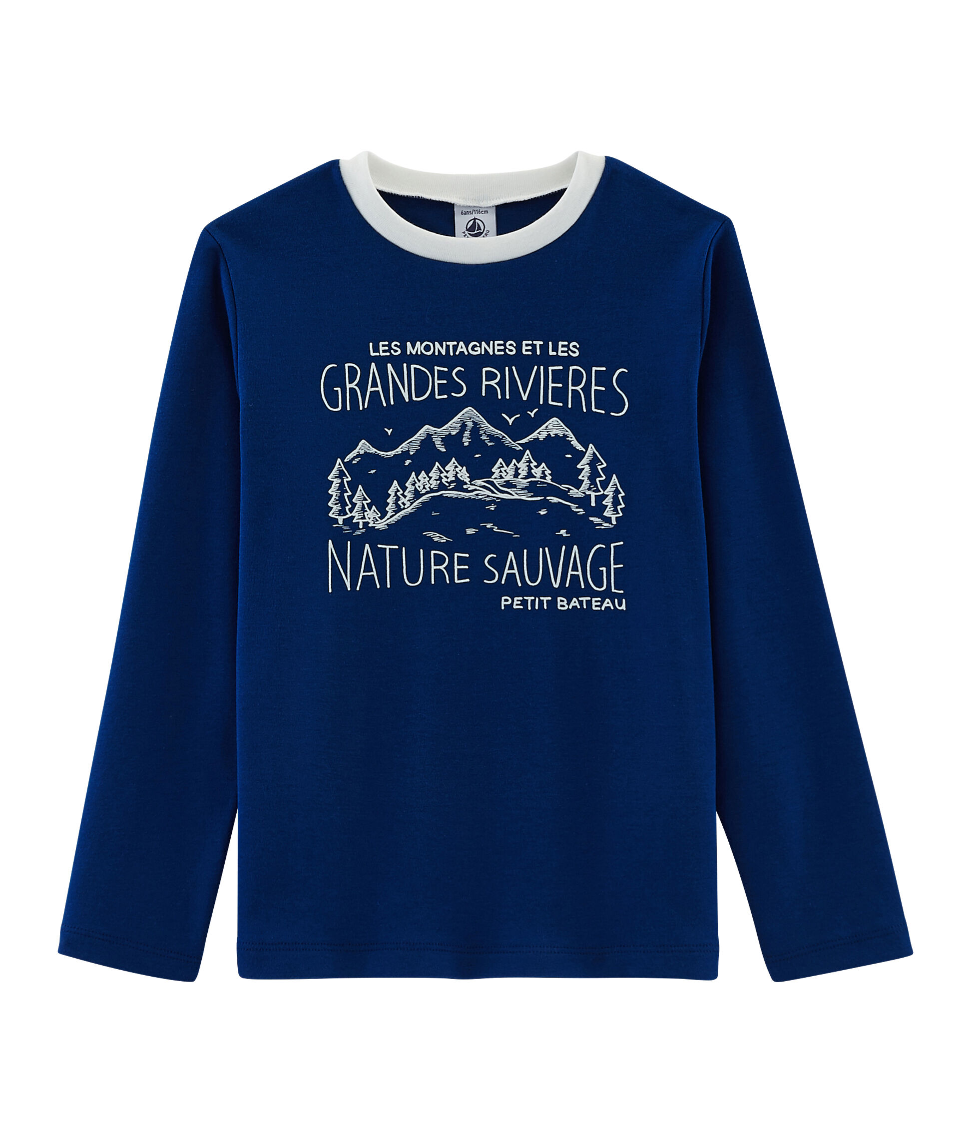 tee shirt puma enfant bleu