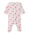 Dors bien bébé fille imprimé fleurs rose VIENNE/blanc MULTICO