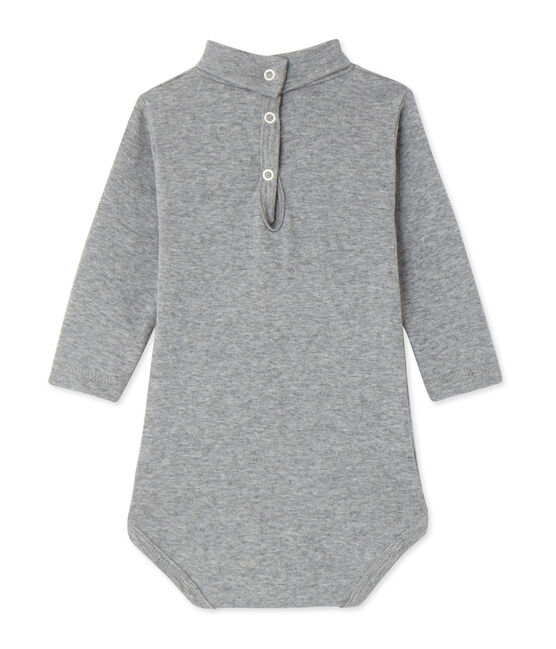 Uniseks body met rolkraag grijs SUBWAY CHINE