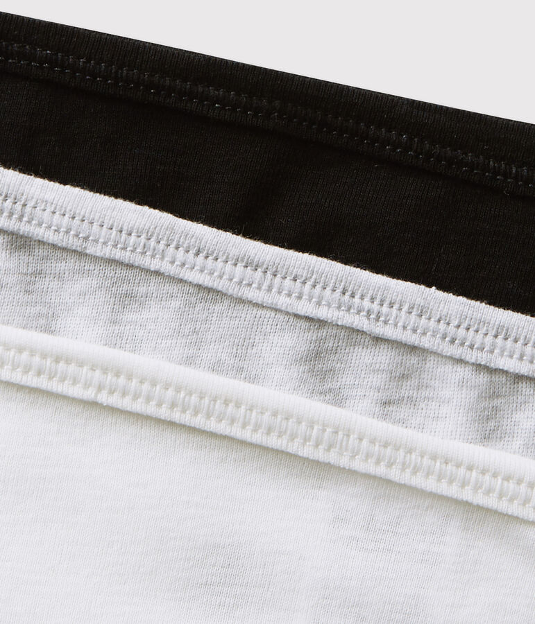 Set 3 licht katoenen onderbroeken Dames multicouleur