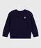 Sweatshirt enfant en coton uni SOIR