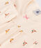 Katoenen pyjamashort met dierenprint voor kinderen wit AVALANCHE/ MULTICO
