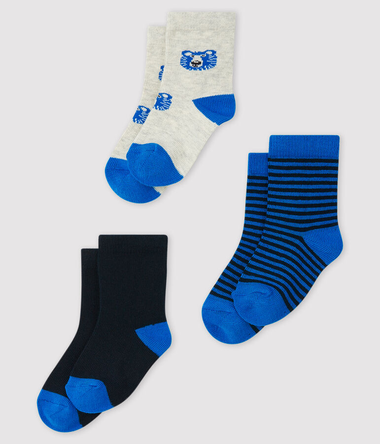 Set van 3 paar babysokken multicouleur