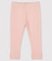Legging en coton bébé rose MINOIS