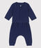 Set met 2 stuks in biologisch tubic voor baby's blauw CHALOUPE