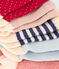 Set van 5 paar babysokken met stippen in katoenjersey variante 1