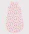 Babyslaapzak met print in katoen roze MINOIS/wit MULTICO
