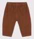 Pantalon bébé en velours grosses côtes
