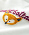 Sweatshirt bébé garçon imprimé blanc MARSHMALLOW