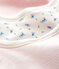Set van 3 slabbetjes van ribstof voor baby variante 1
