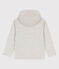 Sweatshirt zippé à capuche enfant garçon gris BELUGA CHINE