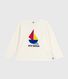 Tee-shirt enfant manches longues en coton imprimé