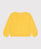 Sweatshirt en molleton léger enfant fille jaune NECTAR