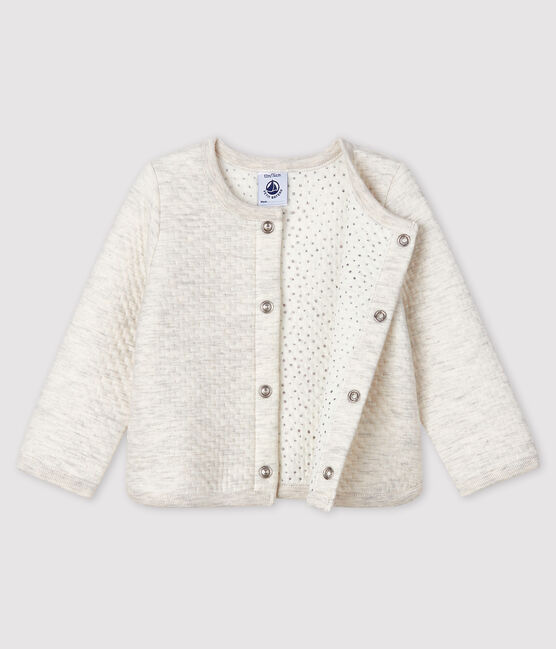 Tubic cardigan babymeisje beige MONTELIMAR CHINE