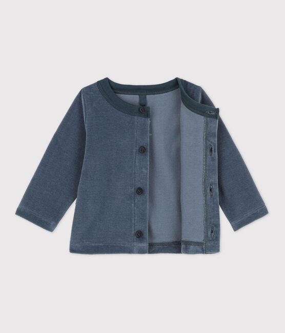 Cardigan en velours bébé en coton DUCKY