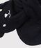 Dubbelzijdige babysjaal van microfleece blauw SMOKING